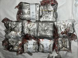 7x Steckdosen 3xT13 weiss edizioDue NEU!