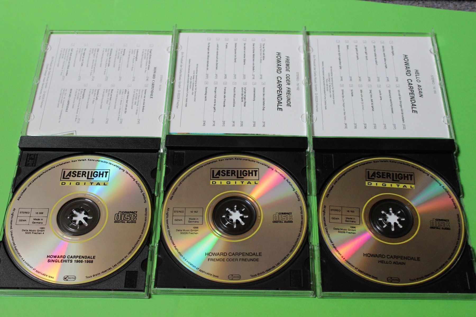 CD: HOWARD CARPENDALE - BEST OF 3CD!!!!!!!!! – Usato da Tübach venduto da JamesStone 5