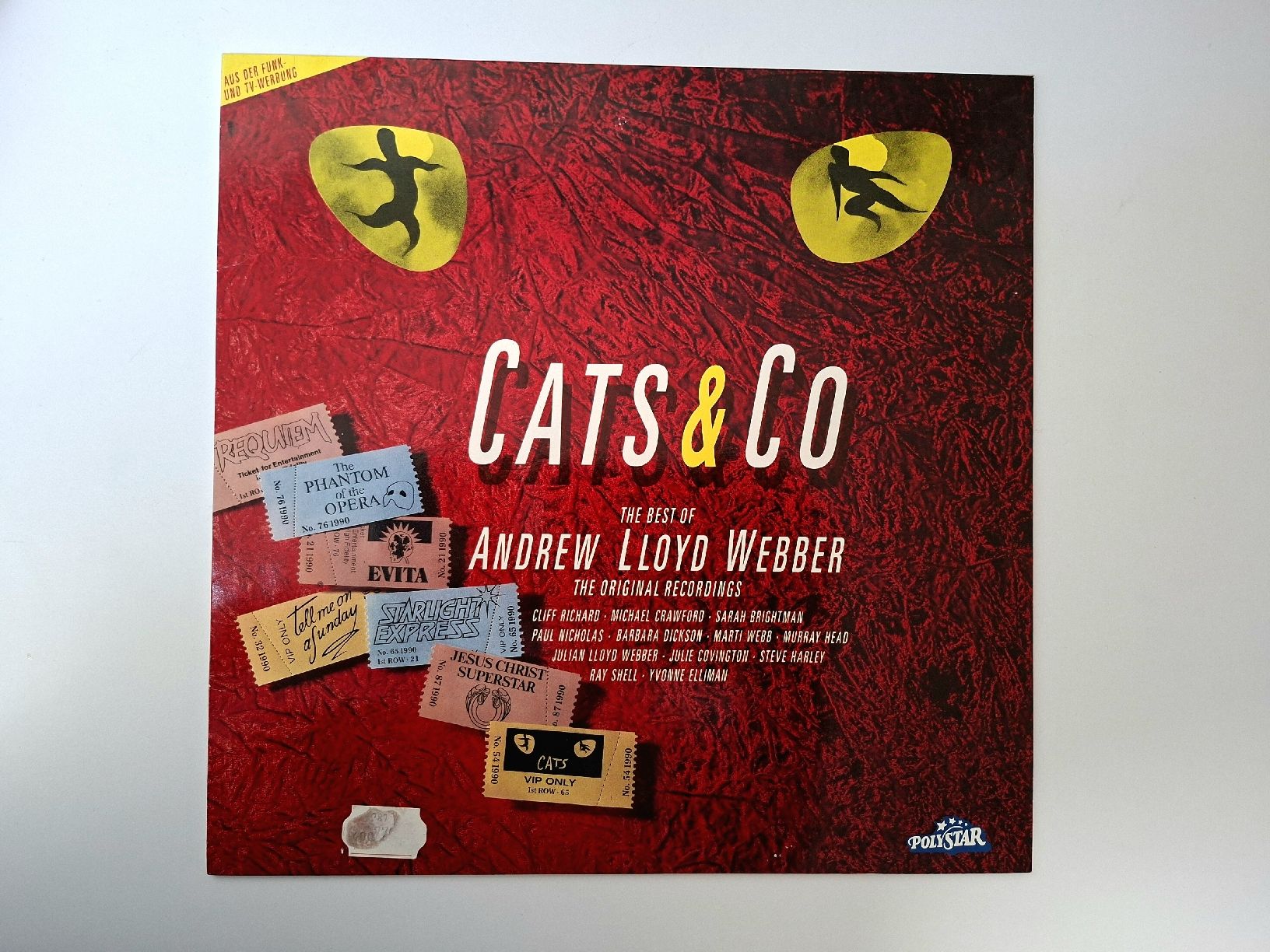 Dischi in vinile: Andrew Lloyd Webber - Cats & Co. Schallplatte – Usato da Bilten venduto da ecobi