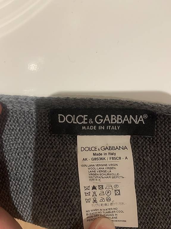 Dolce & Gabbana Sciarpe: Dolce & Gabbana Schal Wolle – Usato da Davos Dorf venduto da BenoitFichaux 3