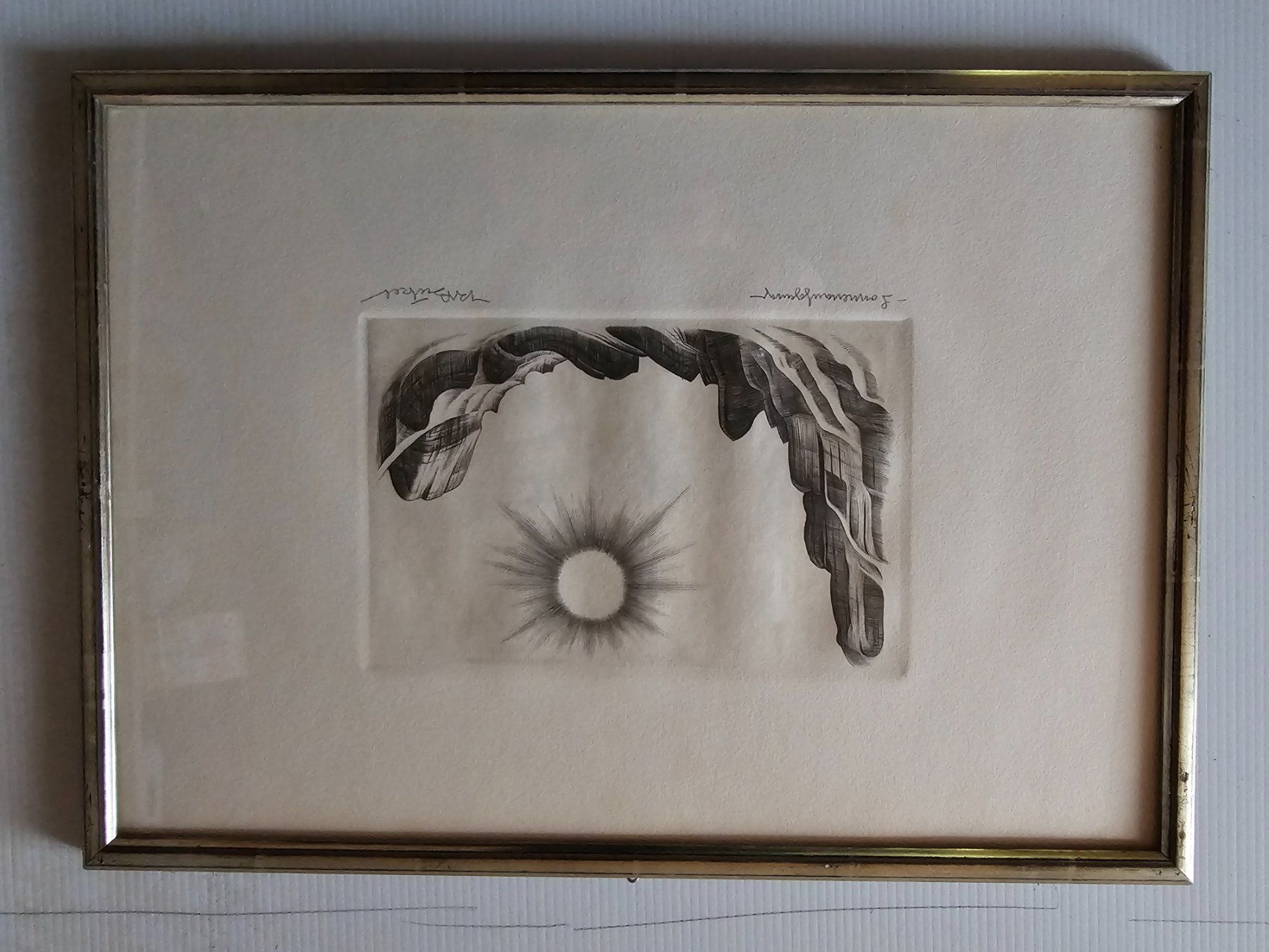Grafica & Litografie: Karl Bickel: Sonnenaufgang – Usato da Näfels venduto da erwinlandolt