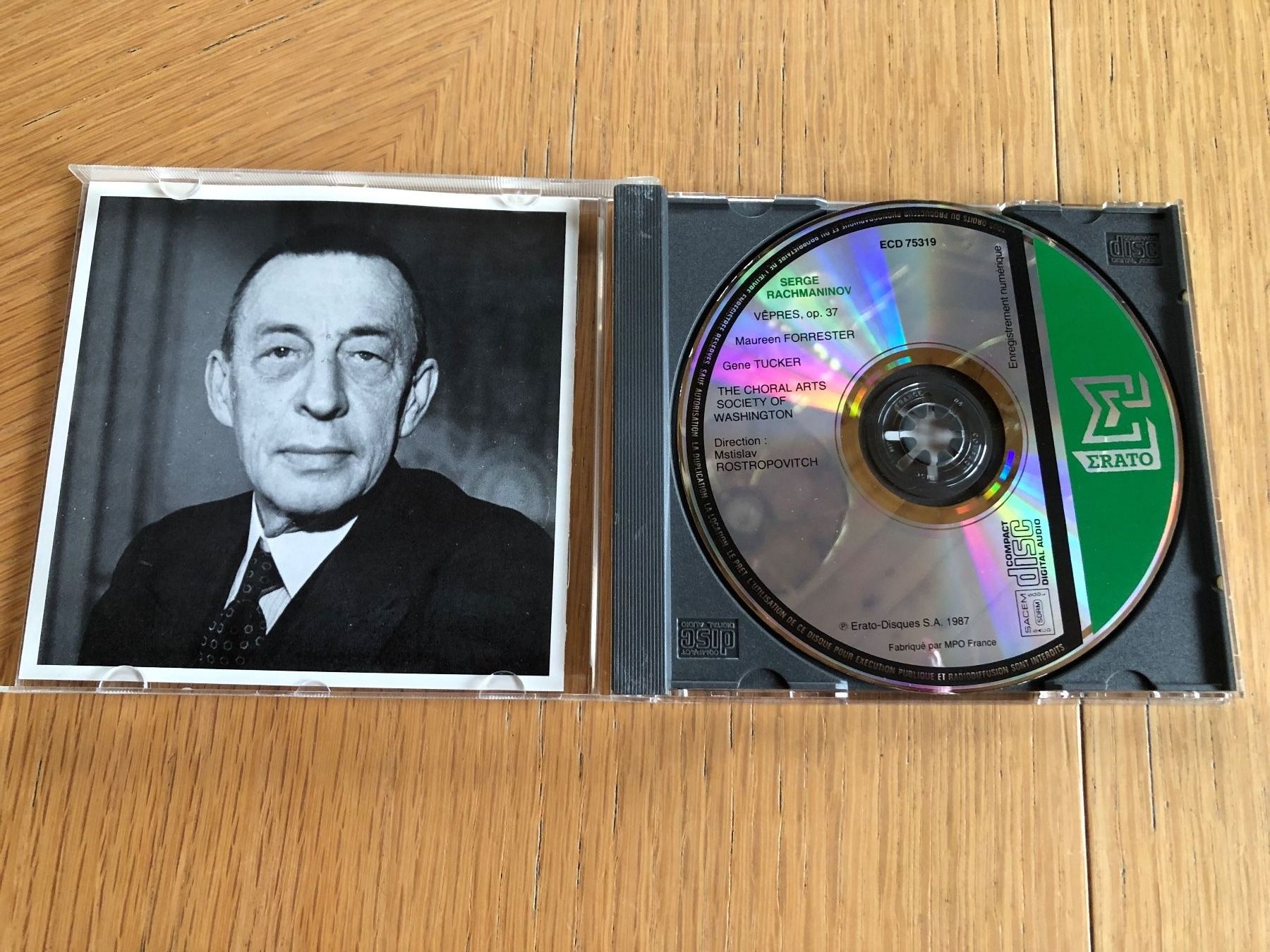 CDs: Rachmaninow: Vespern op. 37 - CD Rostropowitsch – Gebraucht aus Schübelbach von Dolly990_2 1