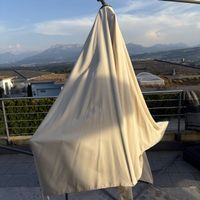 Glatz Sonnenschirm mit fahrbarem Sockel DEFEKT