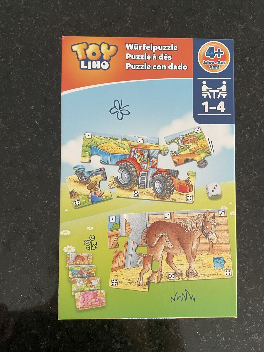 Jeux: TOY LINO Würfelpuzzle Traktor – Neuf avec emballage d'origine à Niederhelfenschwil par jas_sq7y