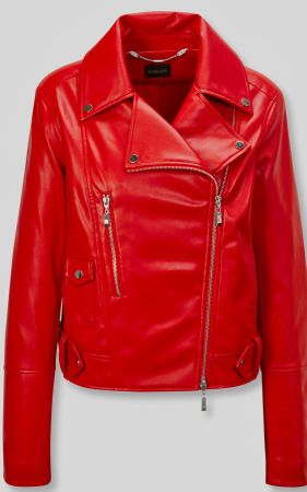 Kunstlederjacke im Bikerstyle von Madeleine