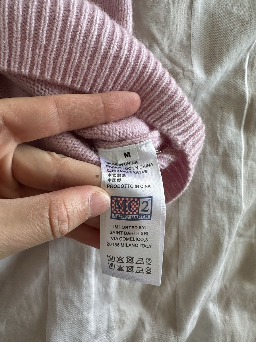 MC2 Saint Barth Pullover & Sweatshirts: Damen Pullover MC2 St. Barth rosa Grösse M neuwertig – Neu (gemäss Beschreibung) aus Zürich von lu0_df5p 3
