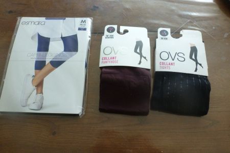 Leggings - 3 Stuck (Größe: S, M & L) Neu