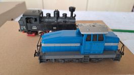 Mäeklin 3090 Dampflok KLVM/Diesellok H0 WS/35