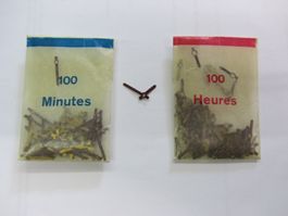 Vintage Zeiger Heures + Minutes