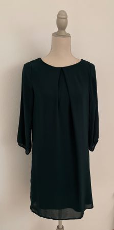 🤍 Kleid von „H&M“, dunkelgrün, Gr. S/36 🤍