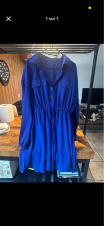 Robe bleue