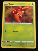 Pokemon Paras - Darkness-Ablaze 3/189 - English