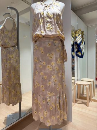 Hübscher Zweiteiler, Rock und Bluse, Marc Aurel, Gr. 36