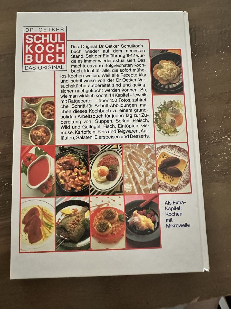 Libri: Dr. Oetker - Schulkochbuch - Das Original – Usato da Buus venduto da 2019dp 1