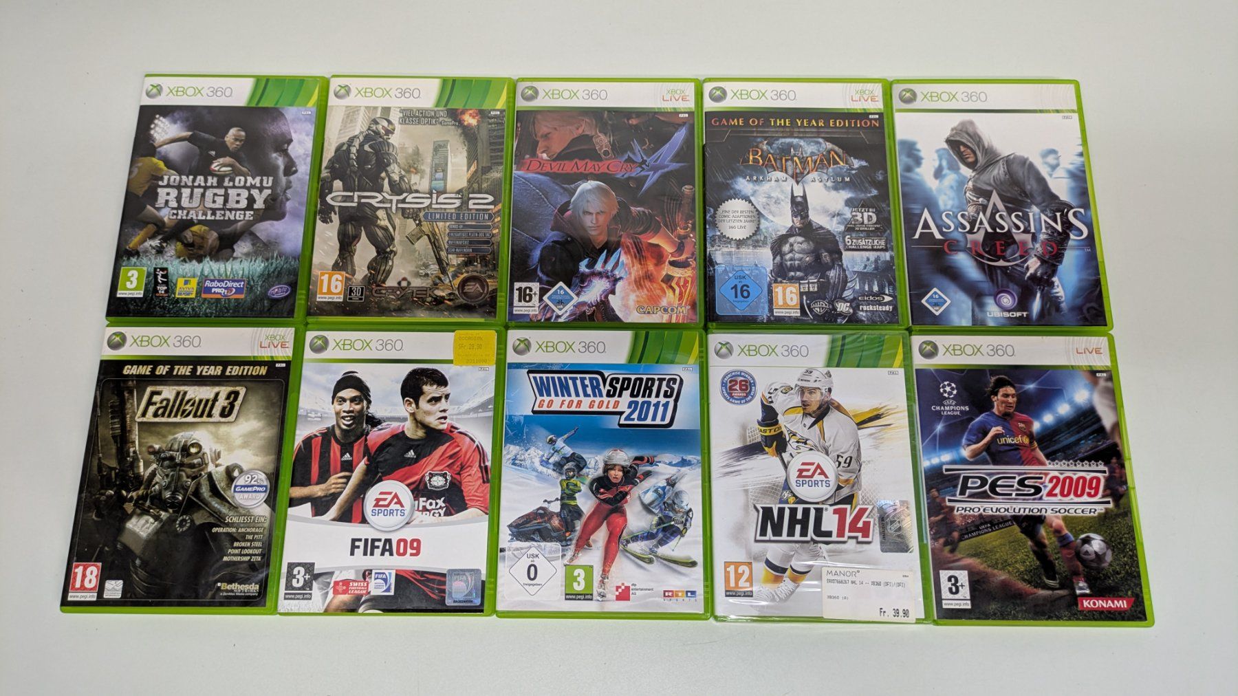 Microsoft Giochi: 20 Xbox 360 Games, Sammlung – Usato da Menziken venduto da mame18 2