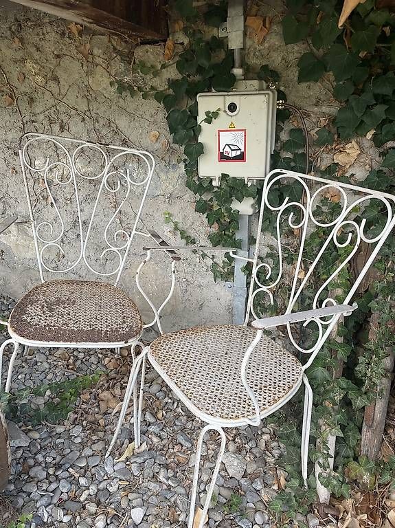 Chaises: Shabby Chic Stühle – D'occasion à Toffen par angie.4