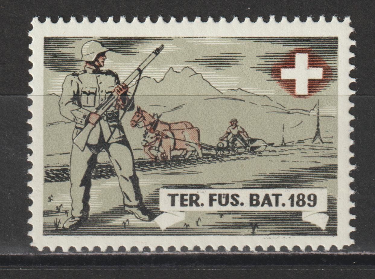 Tutti i francobolli: Territorial-Trp. Nr. 395/1 ** – Usato da Siebnen venduto da Fstaehli