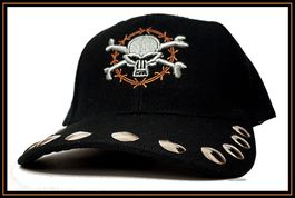 Cap Snapback *Alien-Skull N' Bones* / Universalgrösse