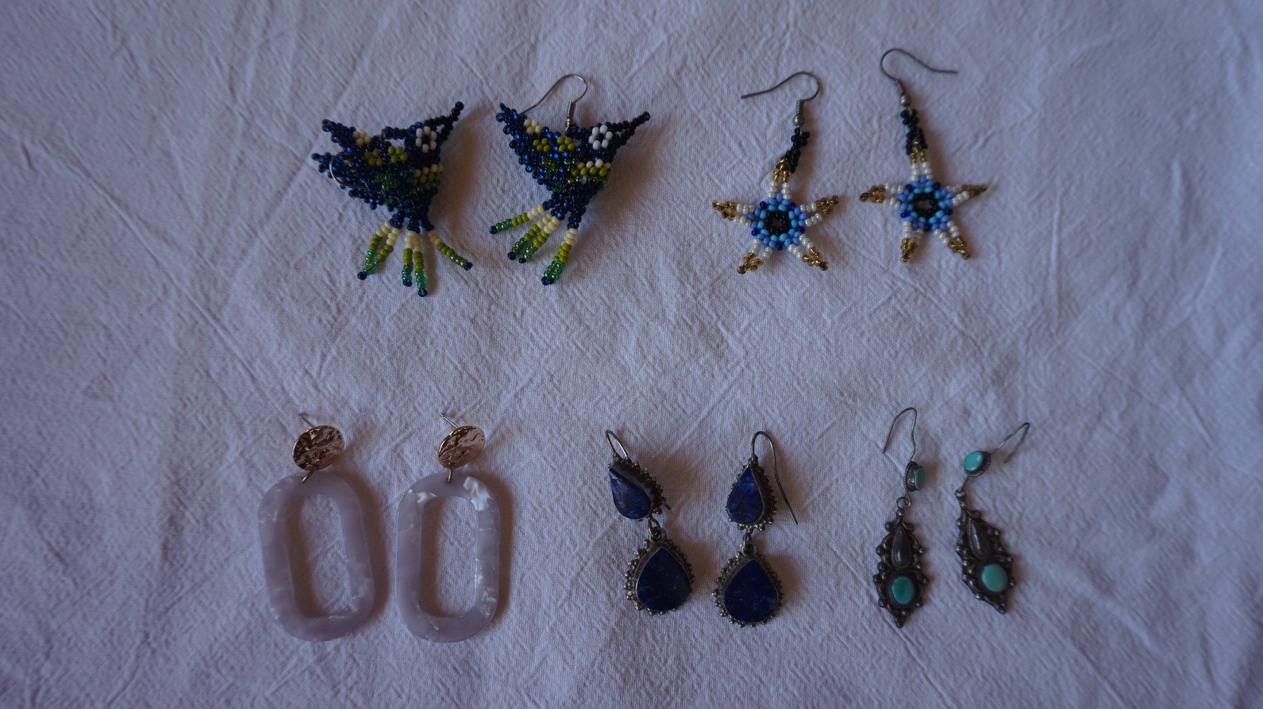 Orecchini pendenti & Orecchini a lobo: Différentes boucles d'oreille – Usato da Clarens venduto da dia_sw29 6