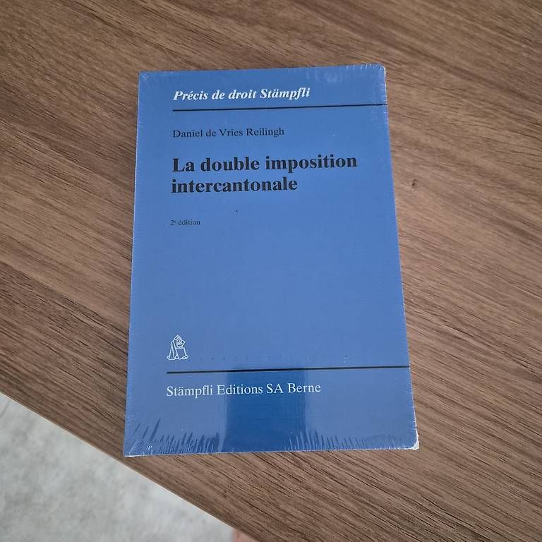 Livres: Double imposition intercantonal – D'occasion à Conthey par VioletteM