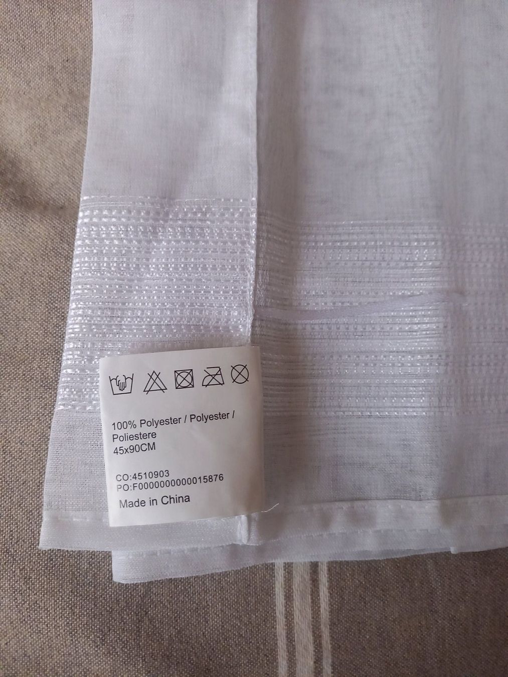 Conforama Vorhänge: Weisser Raffrollo – Neu und originalverpackt aus Kandersteg von zaruba 2