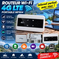Routeur sans fil 4G LTE Mobile WiFi modèle MF904