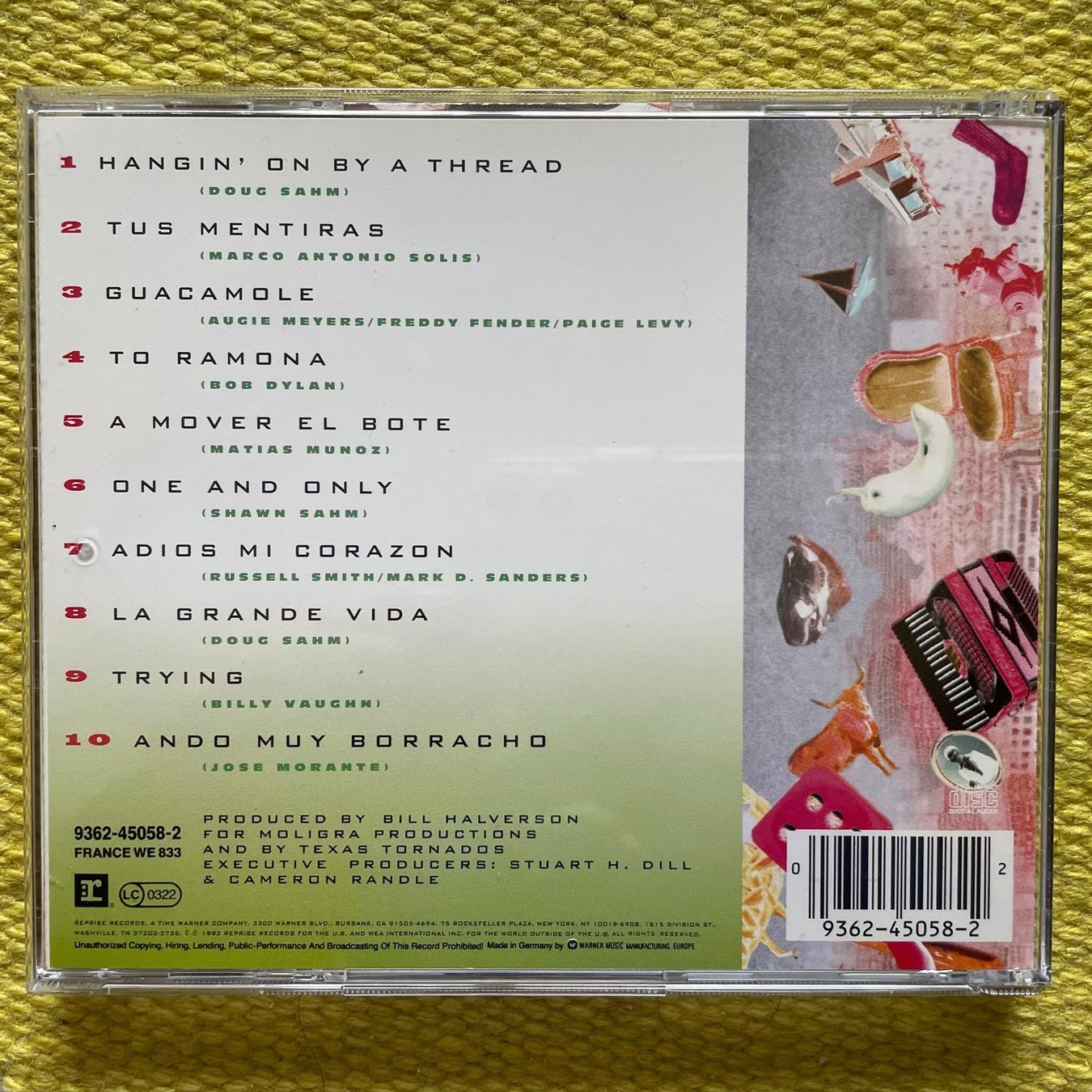 CD: TEXAS TORNADOS-HANGIN ON BY A THREAD – Usato da Rorschacherberg venduto da CD-Roli 1