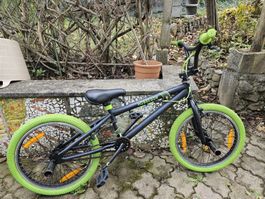 BMX Bike Hossegor Black Green - guter Zustand
