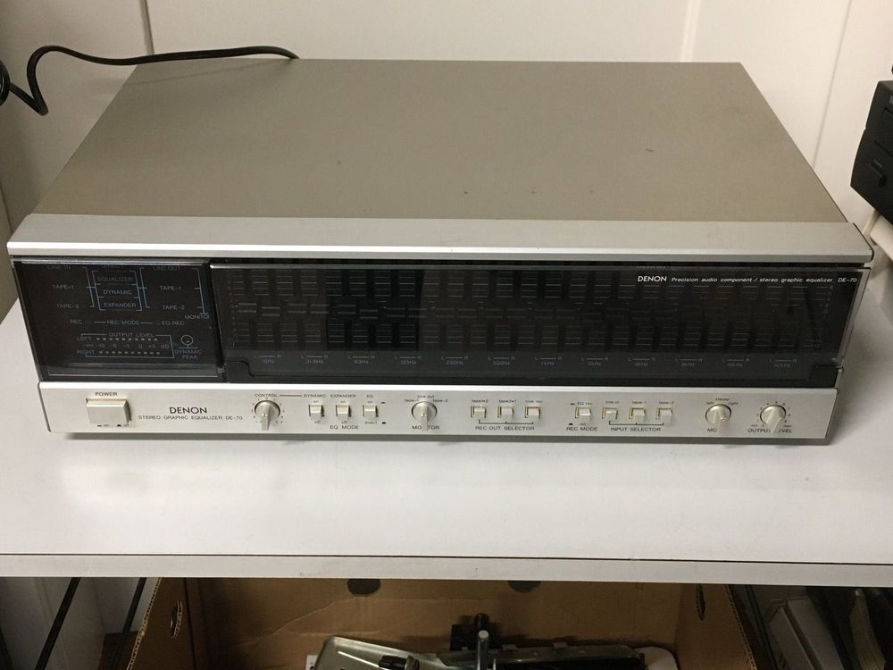 DENON DE70 Stereo Graphic Equalizer Kaufen auf Ricardo
