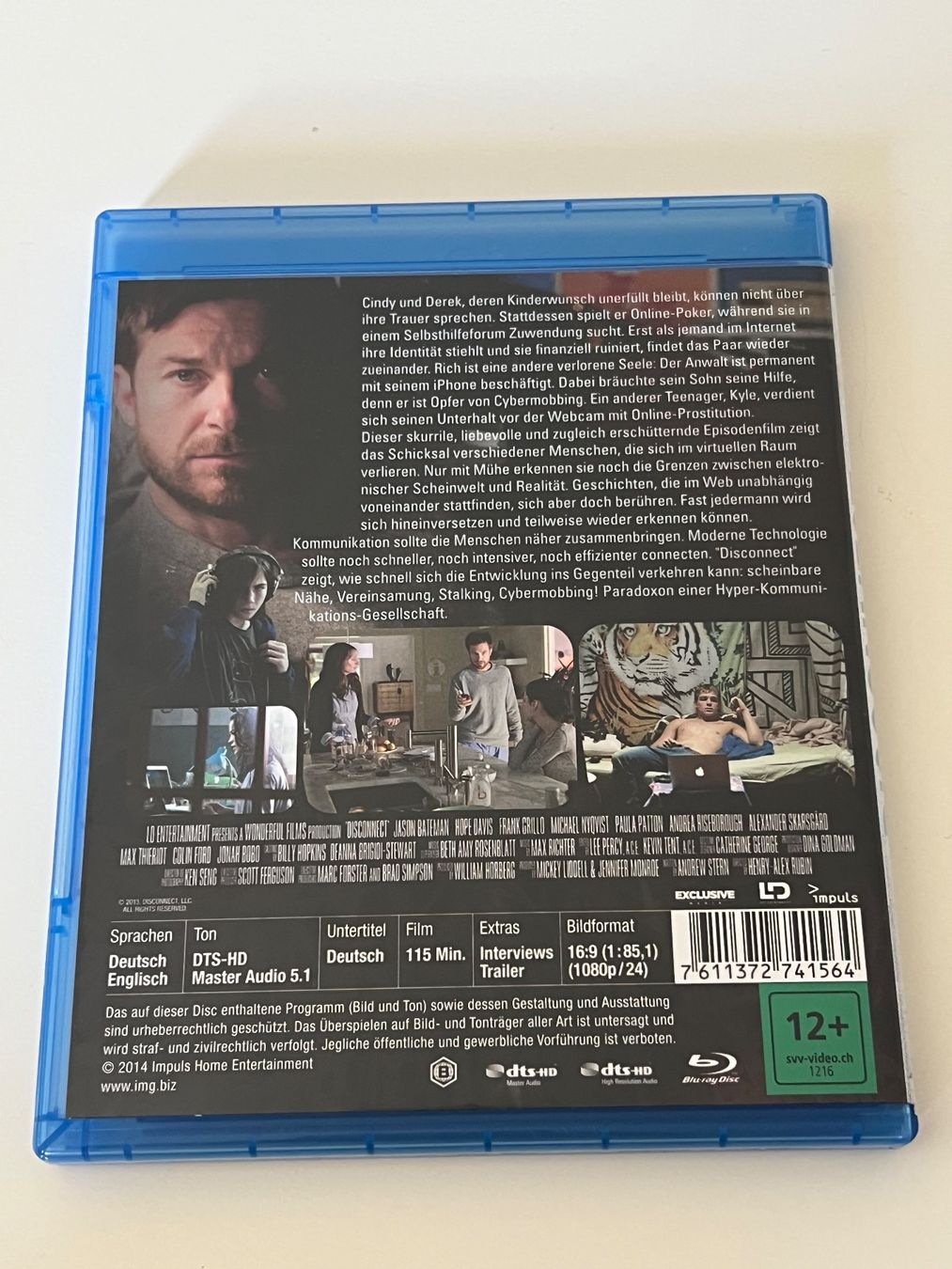 Tutti i DVDs: Disconnect - Blu-ray – Nuovo (secondo la descrizione) da Altstätten SG venduto da sheamus 1