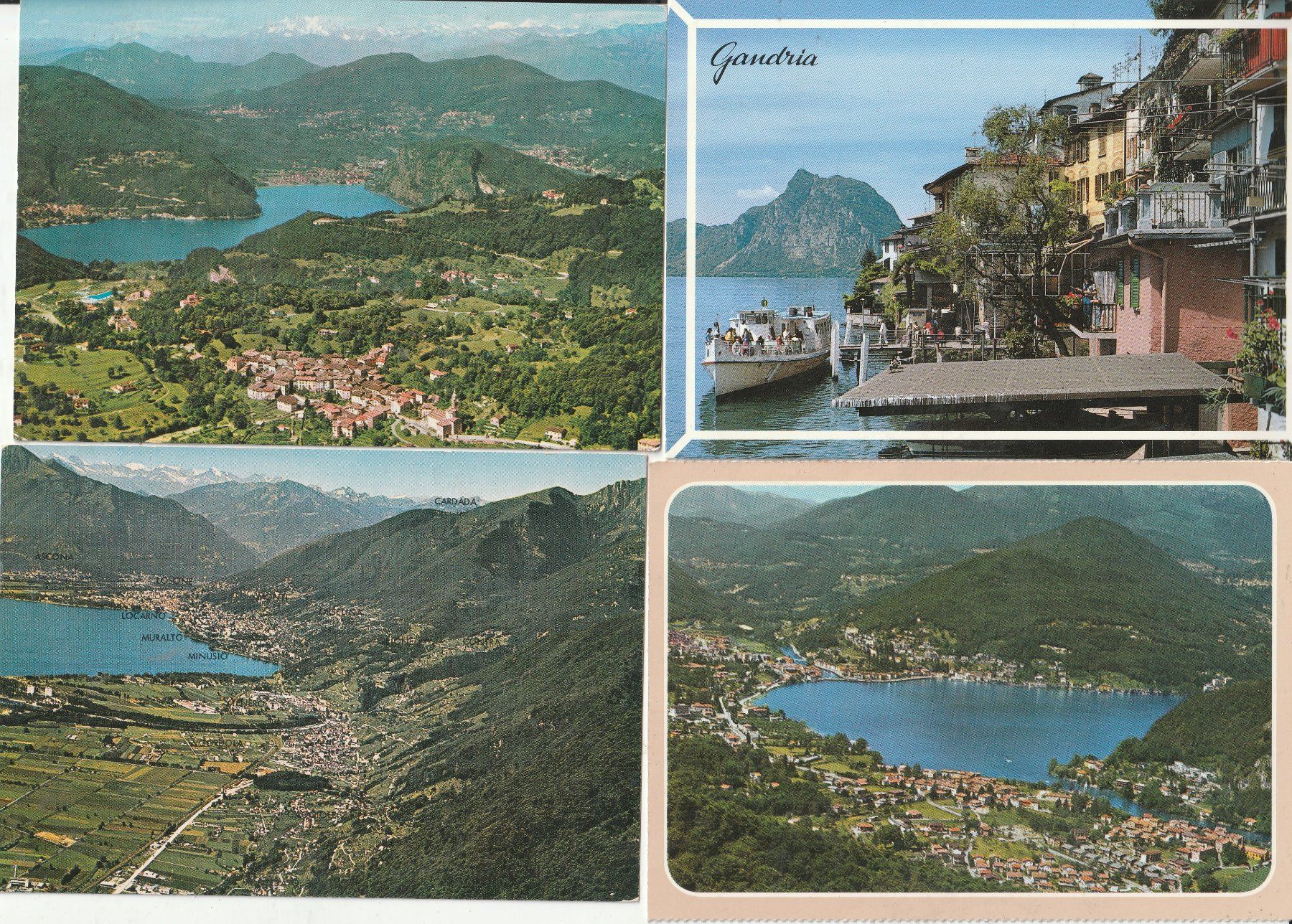 Cartoline postali: 15 Diverse karten Tessin – Usato da Lumbrein venduto da made02