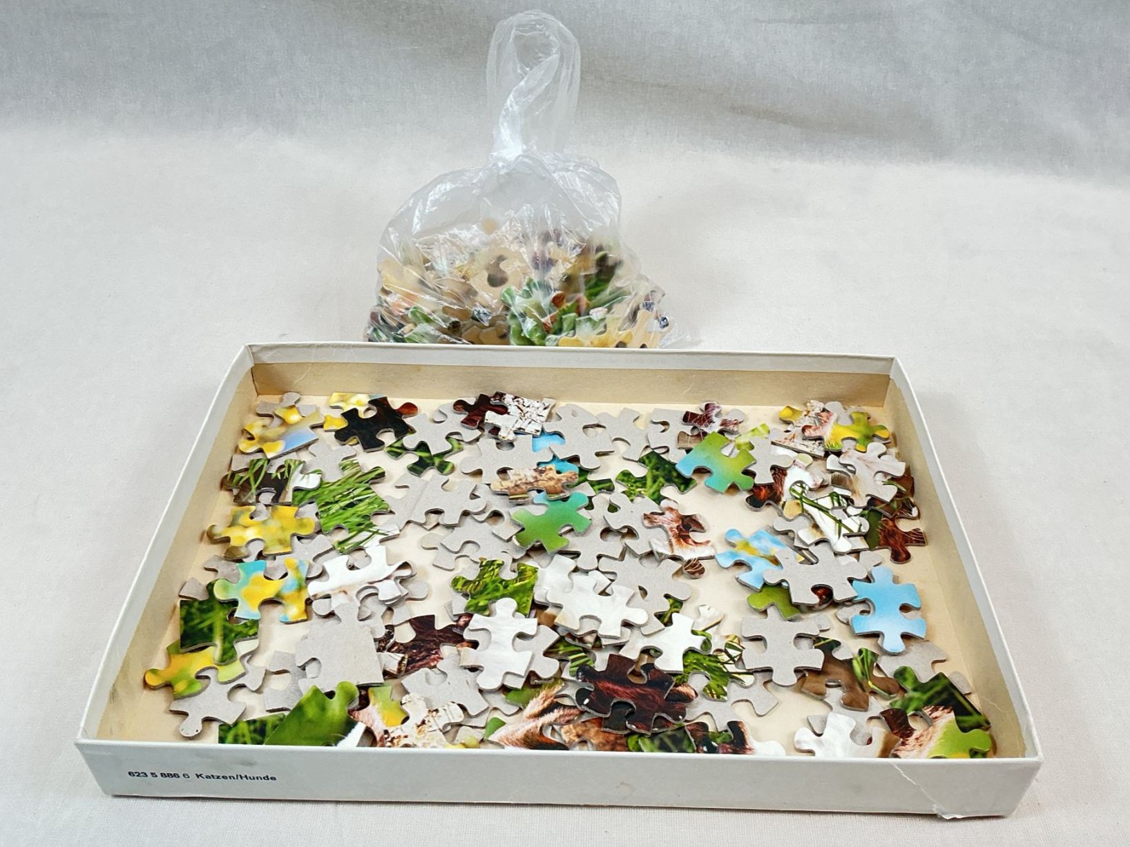 Ravensburger Puzzle: RAVENSBURGER Hund und Katzen Puzzle 2x126 – Usato da Richterswil venduto da Restwert_Richterswil 4