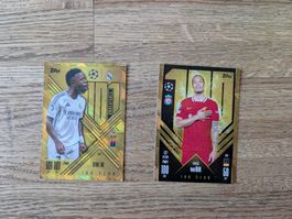 Topps MatchAttax 100 Club Sammelkarten Vini Jr. Van Dijk