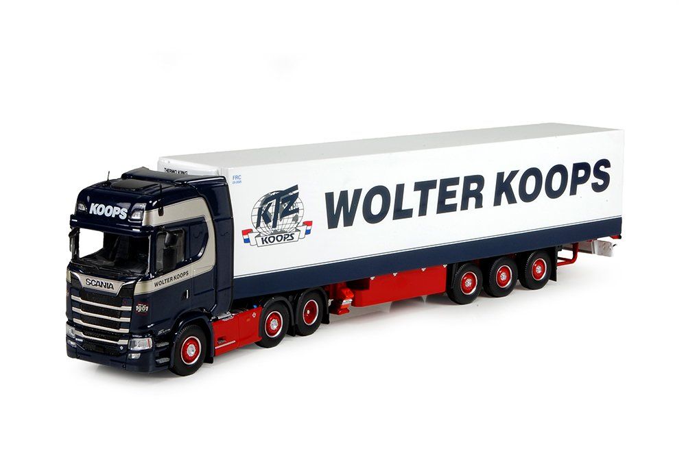 Tekno Kit di modellismo & Modellini statici: Tekno 74702 Scania Walter Koops – Nuovo e nell'imballaggio originale da Dagmersellen venduto da FBM-Bacheli