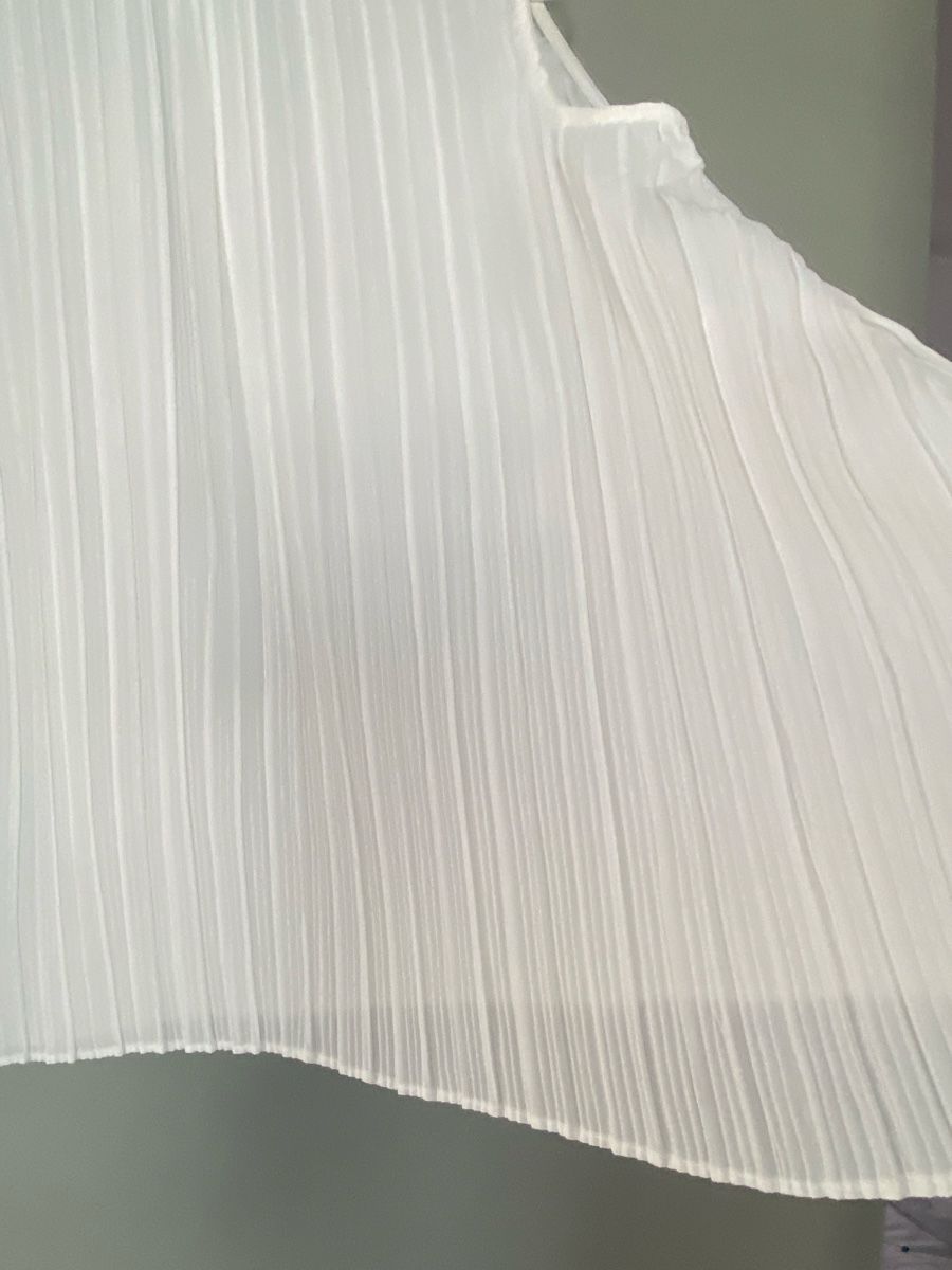 Blusen: Bluse Plissee weiss neu Gr 40 – Neu (gemäss Beschreibung) aus Brugg AG von Honeybee6 3