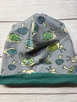 Schnecke Beanie, Wendemütze, Ökotex, Gr. 48 NEU