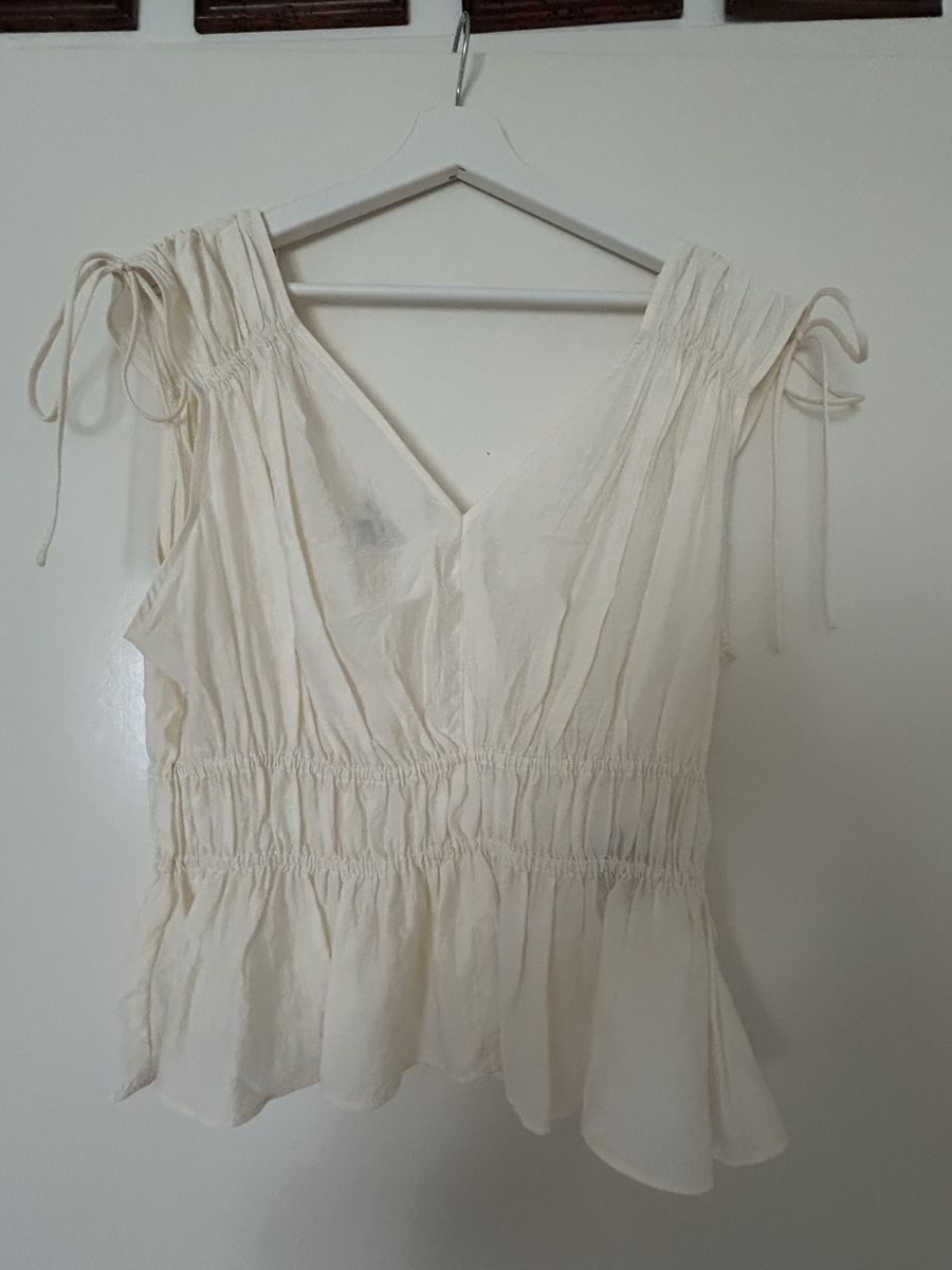 Camicette: Sommerbluse in weiss – Usato da Luzern venduto da leo_dp2d