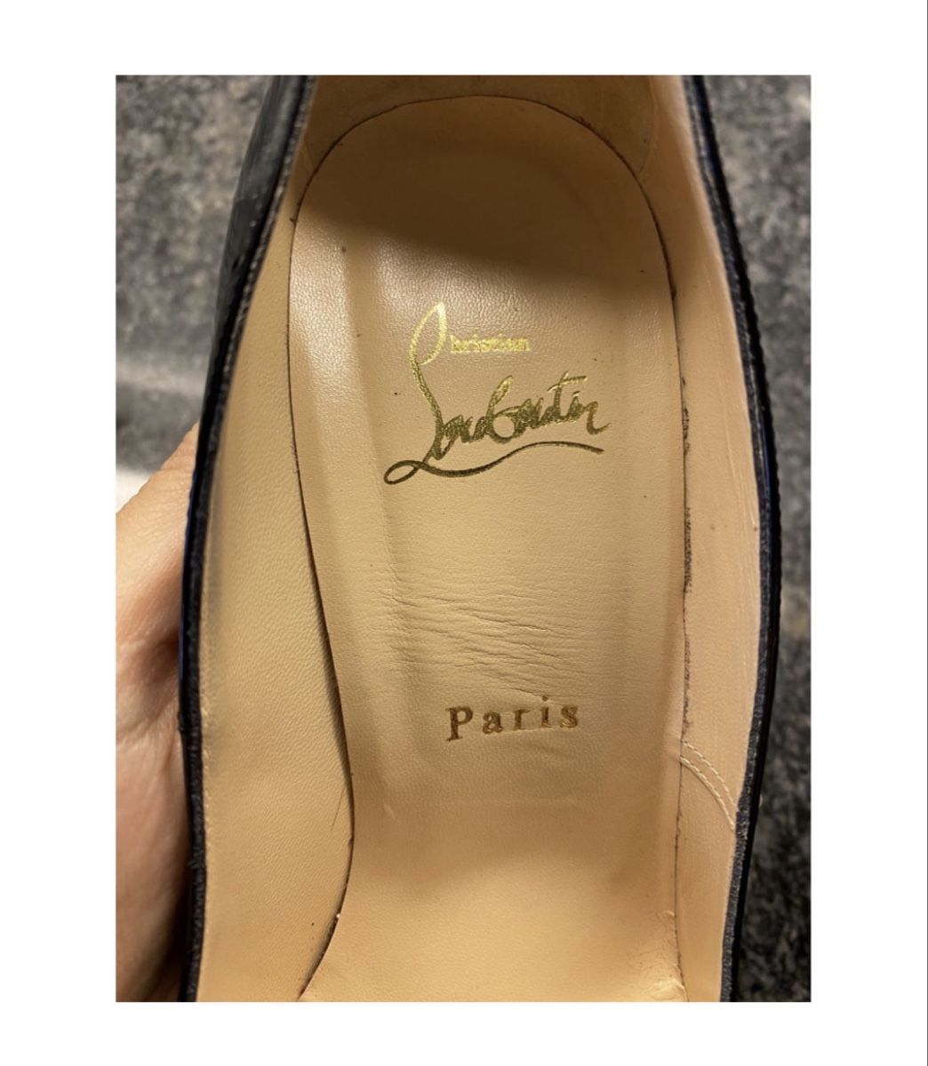 Christian Louboutin Damenschuhe: LOUBOUTIN BIANCA PUMPS BLACK LEATHER – Neu (gemäss Beschreibung) aus zürich von lau_9t77 2