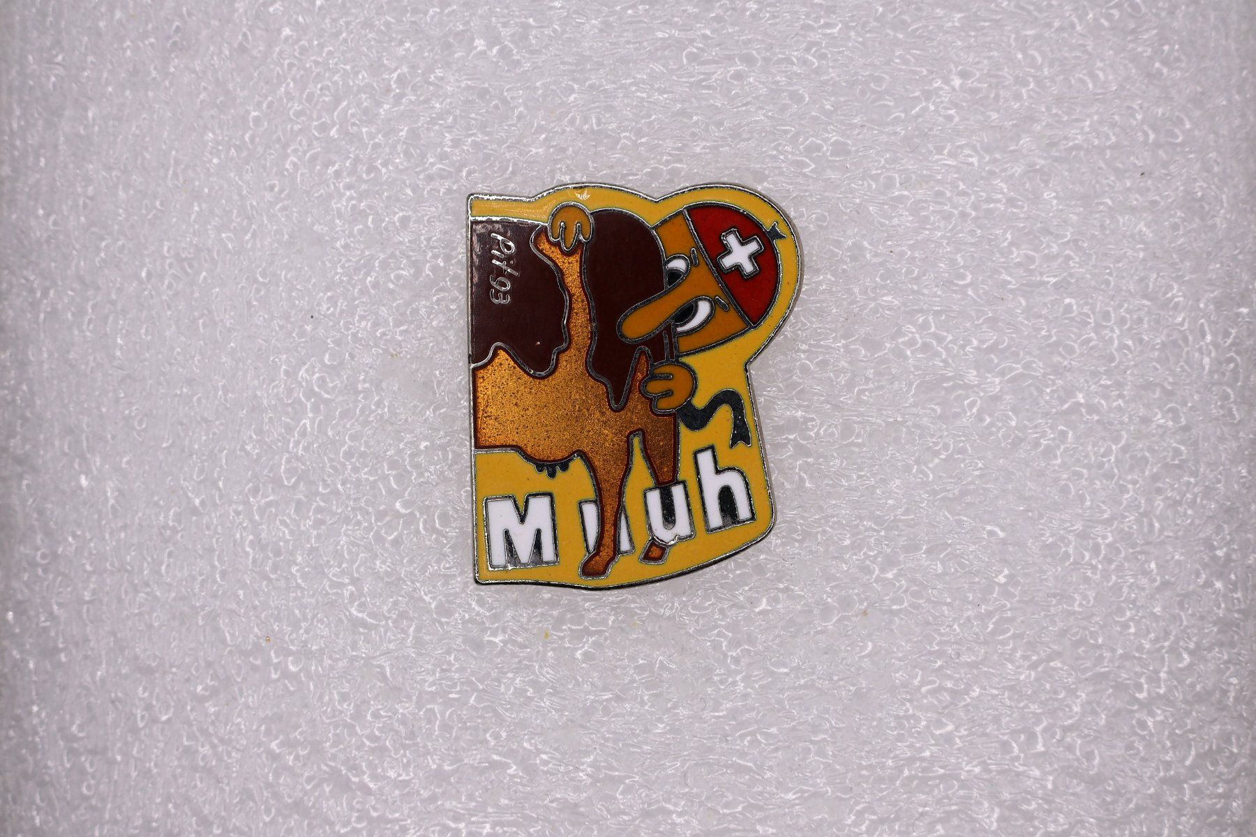 Plaketten & Abzeichen: Pit'93   Muhh – Gebraucht aus Winterthur von Sammleroase