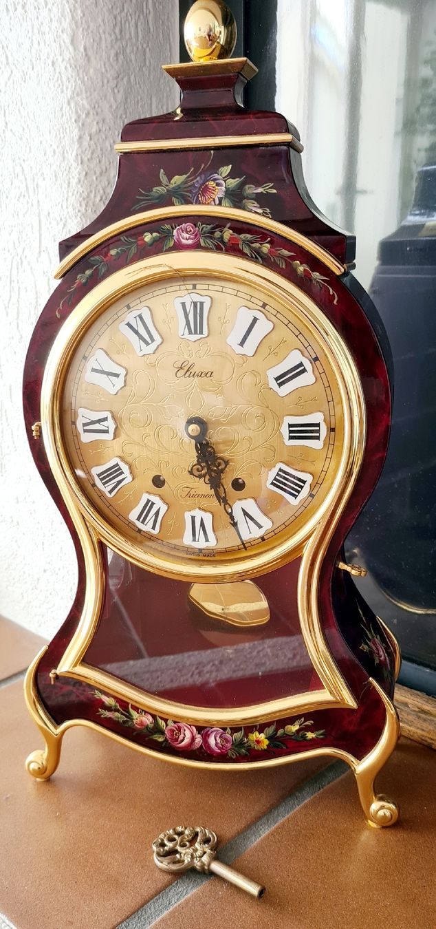 Eluxa Orologi da terra & Orologi da parete: Pendule style Neuchâteloise Eluxa/Castel – Usato da Biel/Bienne venduto da gde_2hgy 2