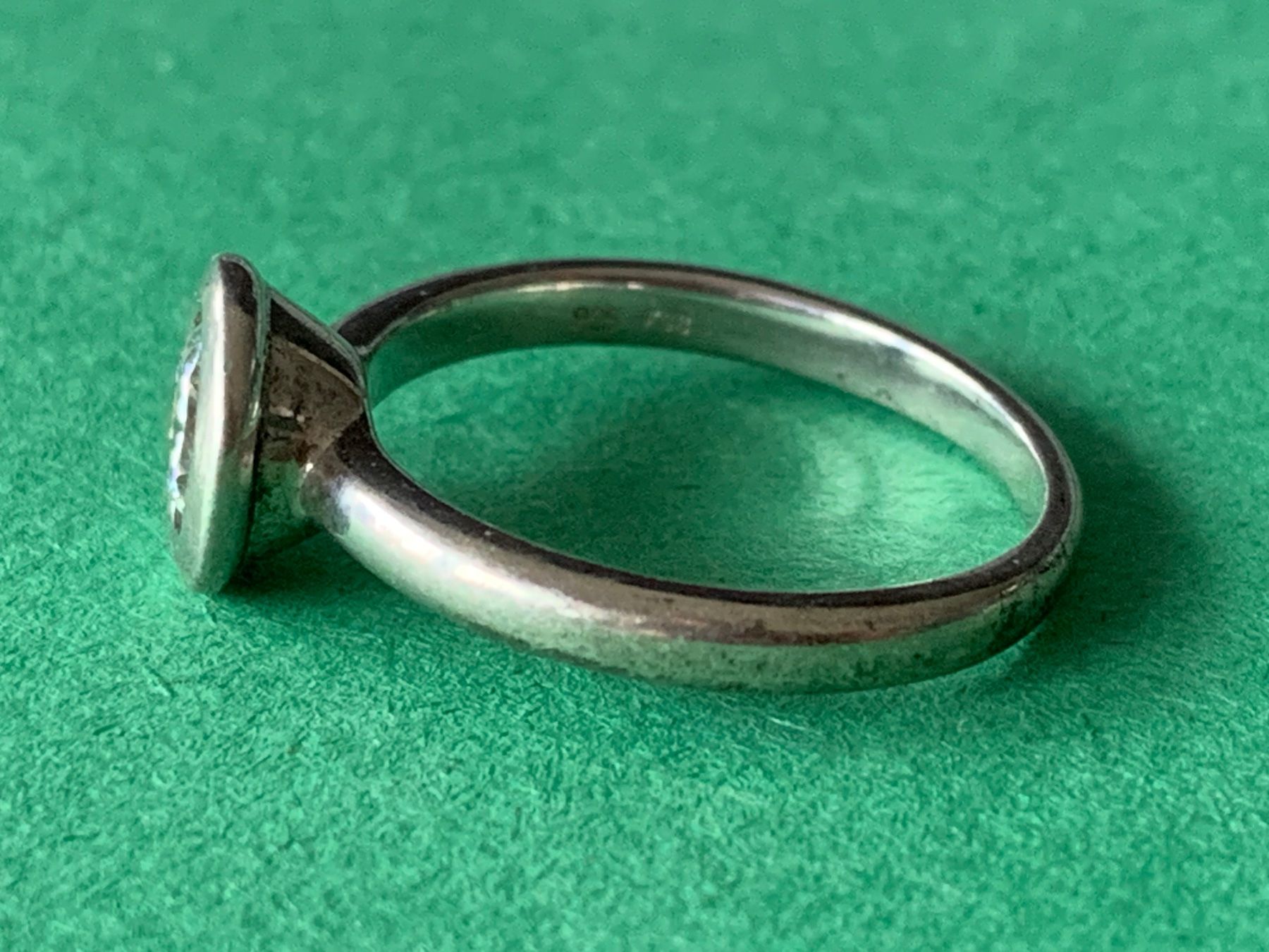 Anelli: Silberring rundes Auge (56) – Usato da Laufen venduto da Bellebellezza 6