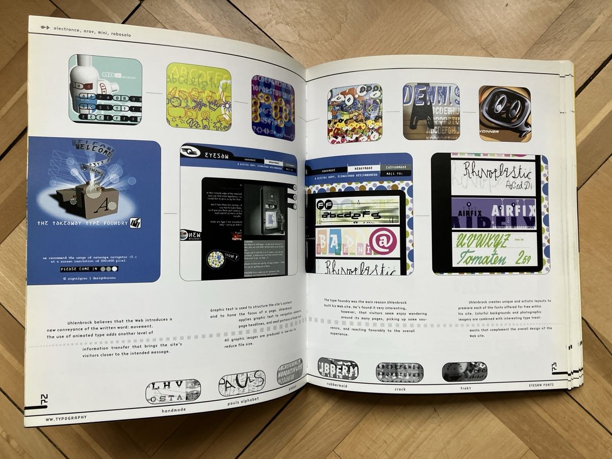 Libri: Typografie Buch: WebWorks TYPOGRAPHY mit CD-ROM! – Usato da Zürich venduto da kriszardo 3