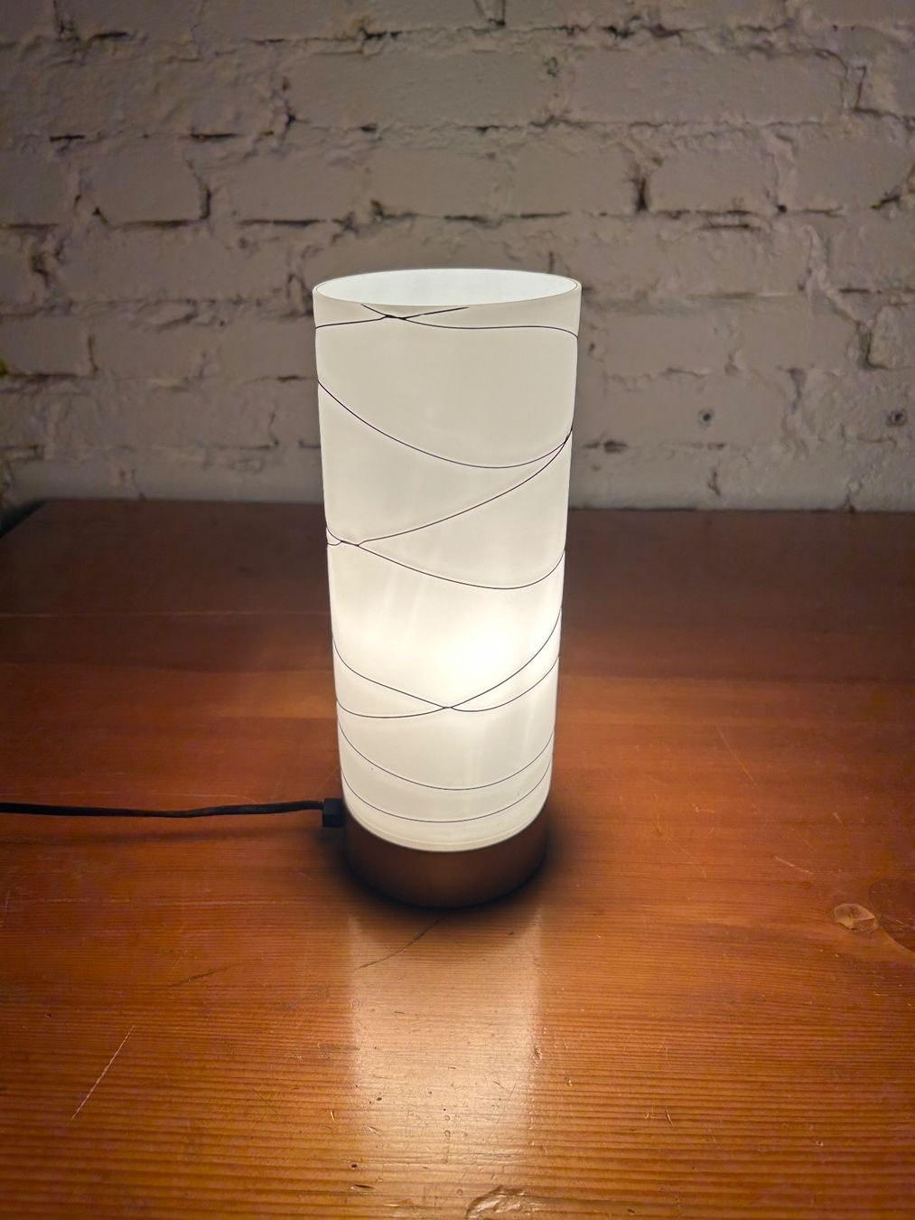 Lampade: Tischlampe aus Glas – Nuovo (secondo la descrizione) da Wettingen venduto da Luxine 3