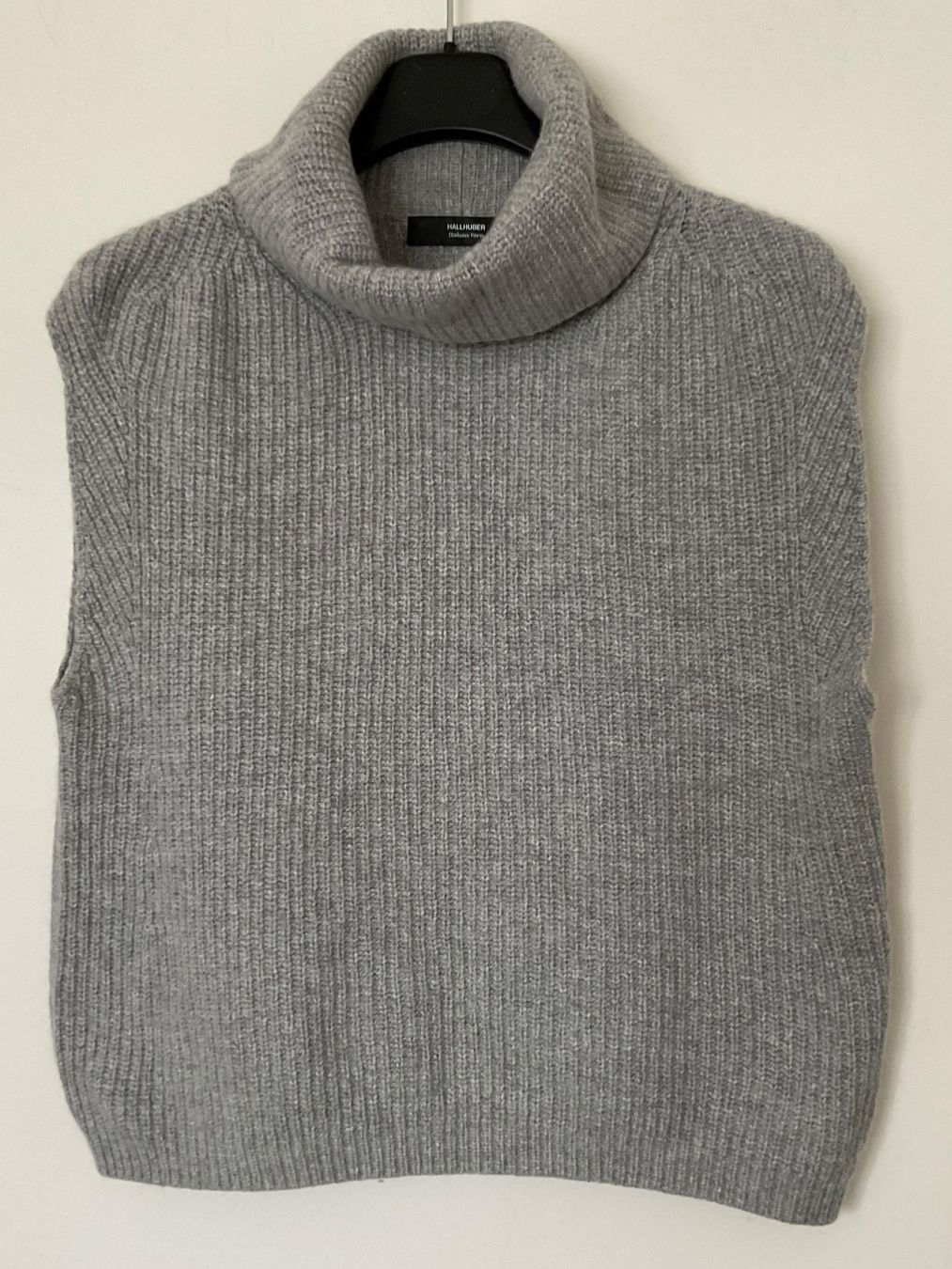 Hallhuber Maglioni & Felpe: HALLHUBER Wolle mit Kaschmir Pullunder Gr XS Hellgrau – Usato da Urdorf venduto da alda02 1