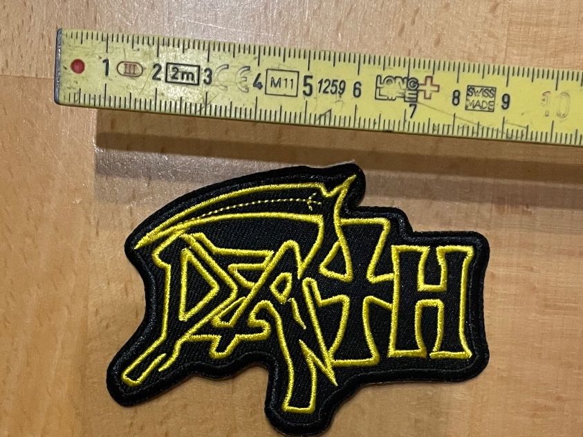Toppe: Death Patch Sticker Aufnäher Metal Rock Band – Nuovo (secondo la descrizione) da Horn venduto da abutre72