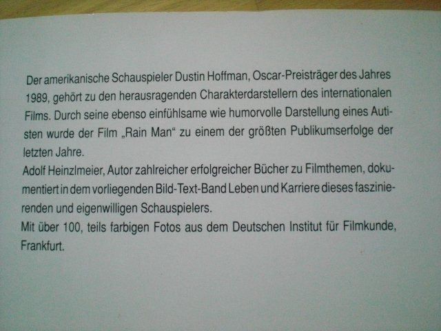 Bücher: Dustin Hoffman - Biografie – Gebraucht aus Adliswil von jauense 1