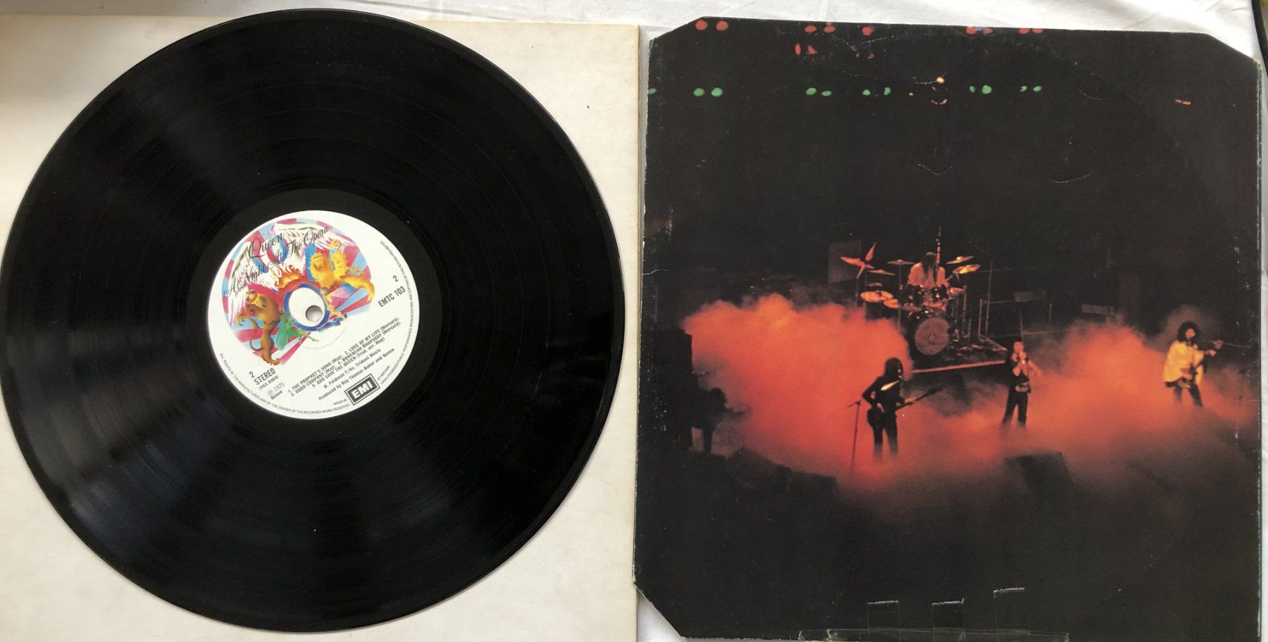 Dischi in vinile: Queen - A Night At The Opera - Schallplatte - LP – Usato da Schaffhausen venduto da durruti 2