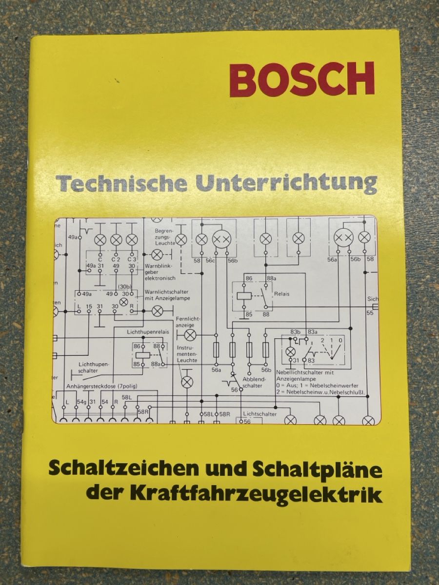 Bosch Documenti: Bosch Technische Unterrichtung – Usato da Möhlin venduto da Rotor117 4
