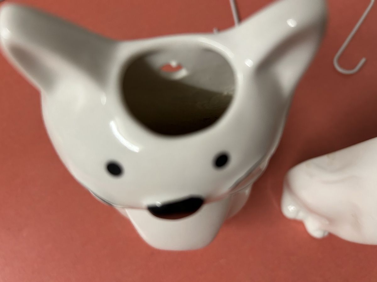 Umidificatori d'aria: 2 Katzen Keramik Wenko Luftbefeuchtern  mit Haken  – Usato da Lanzenhäusern venduto da vic63 2