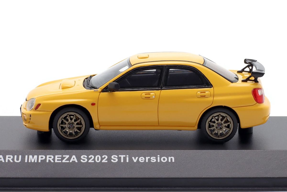 Subaru Modellautos: Subaru Impreza S202 STi Version – Neu und originalverpackt aus Flawil von Imperiosud 2